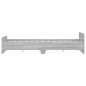 vidaXL Estructura de cama con cabecero piecero gris Sonoma 150x200 cm vidaXL Estructura de cama con cabecero piecero gris Sonoma 150x200 cm