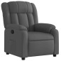 vidaXL Sillón reclinable de tela gris oscuro vidaXL Sillón reclinable de tela gris oscuro
