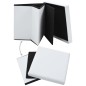 vidaXL Taburetes de almacenaje plegables 2 uds cuero sintético blanco vidaXL Taburetes de almacenaje plegables 2 uds cuero sintético blanco