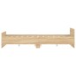 vidaXL Estructura de cama con cabecero piecero roble Sonoma 140x190 cm vidaXL Estructura de cama con cabecero piecero roble Sonoma 140x190 cm