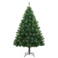 vidaXL Árbol de Navidad artificial con bisagras 300 LED y bolas 180 cm vidaXL Árbol de Navidad artificial con bisagras 300 LED y bolas 180 cm