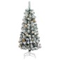 vidaXL Árbol de Navidad artificial con bisagras 150 LED y bolas 150 cm vidaXL Árbol de Navidad artificial con bisagras 150 LED y bolas 150 cm