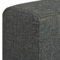 vidaXL Sofá 3 plazas de tela gris oscuro vidaXL Sofá 3 plazas de tela gris oscuro