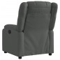 vidaXL Sillón reclinable de tela gris oscuro vidaXL Sillón reclinable de tela gris oscuro