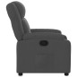 vidaXL Sillón reclinable de tela gris oscuro vidaXL Sillón reclinable de tela gris oscuro