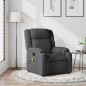 vidaXL Sillón de masaje reclinable de tela gris oscuro vidaXL Sillón de masaje reclinable de tela gris oscuro