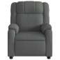 vidaXL Sillón de masaje reclinable de tela gris oscuro vidaXL Sillón de masaje reclinable de tela gris oscuro
