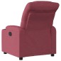 vidaXL Sillón reclinable de tela rojo tinto vidaXL Sillón reclinable de tela rojo tinto