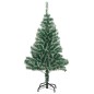 vidaXL Árbol de Navidad artificial con 150 LEDs bolas y nieve 120 cm vidaXL Árbol de Navidad artificial con 150 LEDs bolas y nieve 120 cm