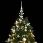vidaXL Árbol de Navidad artificial con bisagras 300 LED y bolas 180 cm vidaXL Árbol de Navidad artificial con bisagras 300 LED y bolas 180 cm