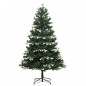 vidaXL Árbol de Navidad artificial con bisagras 300 LED y bolas 180 cm vidaXL Árbol de Navidad artificial con bisagras 300 LED y bolas 180 cm