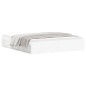 vidaXL Estructura de cama blanco 180x200 cm