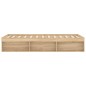 vidaXL Estructura de cama roble Sonoma 180x200 cm vidaXL Estructura de cama roble Sonoma 180x200 cm