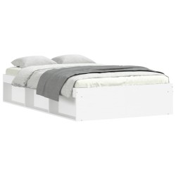 vidaXL Estructura de cama blanco 120x190 cm