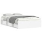 vidaXL Estructura de cama blanco 120x190 cm