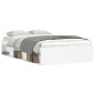 vidaXL Estructura de cama blanco 120x190 cm