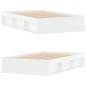 vidaXL Estructura de cama blanco 120x190 cm