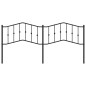 vidaXL Cabecero de metal negro 193 cm vidaXL Cabecero de metal negro 193 cm