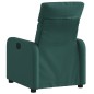 vidaXL Sillón reclinable de tela verde oscuro vidaXL Sillón reclinable de tela verde oscuro