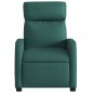 vidaXL Sillón reclinable de tela verde oscuro vidaXL Sillón reclinable de tela verde oscuro