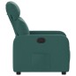 vidaXL Sillón reclinable de tela verde oscuro vidaXL Sillón reclinable de tela verde oscuro