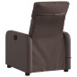 vidaXL Sillón de masaje reclinable cuero sintético marrón vidaXL Sillón de masaje reclinable cuero sintético marrón