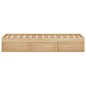 vidaXL Estructura de cama roble Sonoma 120x200 cm