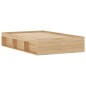 vidaXL Estructura de cama roble Sonoma 120x200 cm
