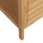vidaXL Armario de baño con estante bambú 36x33x87 cm