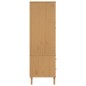 vidaXL Armario SENJA aspecto de ratán madera pino marrón 90x55x175 cm vidaXL Armario SENJA aspecto de ratán madera pino marrón 90x55x175 cm