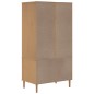 vidaXL Armario SENJA aspecto de ratán madera pino marrón 90x55x175 cm vidaXL Armario SENJA aspecto de ratán madera pino marrón 90x55x175 cm