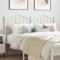 vidaXL Cabecero de metal blanco 135 cm vidaXL Cabecero de metal blanco 135 cm