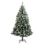 vidaXL Árbol de Navidad artificial con bisagras 150 LED y bolas 150 cm vidaXL Árbol de Navidad artificial con bisagras 150 LED y bolas 150 cm
