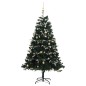 vidaXL Árbol de Navidad artificial con bisagras 300 LED y bolas 210 cm vidaXL Árbol de Navidad artificial con bisagras 300 LED y bolas 210 cm