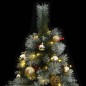 vidaXL Árbol de Navidad artificial con bisagras 300 LED y bolas 210 cm vidaXL Árbol de Navidad artificial con bisagras 300 LED y bolas 210 cm