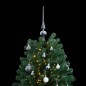 vidaXL Árbol de Navidad artificial con bisagras 150 LED y bolas 150 cm vidaXL Árbol de Navidad artificial con bisagras 150 LED y bolas 150 cm