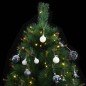 vidaXL Árbol de Navidad artificial con bisagras 150 LED y bolas 150 cm vidaXL Árbol de Navidad artificial con bisagras 150 LED y bolas 150 cm