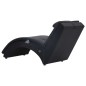 vidaXL Diván de masaje con almohada de cuero sintético marrón vidaXL Diván de masaje con almohada de cuero sintético marrón