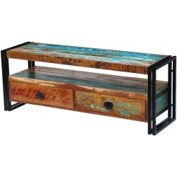 vidaXL Mueble para la TV de madera maciza reciclada