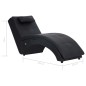 vidaXL Diván de masaje con almohada de cuero sintético marrón vidaXL Diván de masaje con almohada de cuero sintético marrón