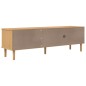 vidaXL Mueble de TV SENJA aspecto ratán madera pino marrón 158x40x49cm vidaXL Mueble de TV SENJA aspecto ratán madera pino marrón 158x40x49cm