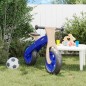 vidaXL Bicicleta sin pedales para niños con neumáticos de aire azul vidaXL Bicicleta sin pedales para niños con neumáticos de aire azul