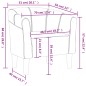 vidaXL Sillón de terciopelo rosa vidaXL Sillón de terciopelo rosa