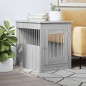 vidaXL Jaula para perros madera de ingeniería gris Sonoma 55x80x68 cm vidaXL Jaula para perros madera de ingeniería gris Sonoma 55x80x68 cm