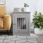 vidaXL Jaula para perros madera de ingeniería gris Sonoma 55x80x68 cm vidaXL Jaula para perros madera de ingeniería gris Sonoma 55x80x68 cm