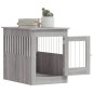 vidaXL Jaula para perros madera de ingeniería gris Sonoma 55x80x68 cm vidaXL Jaula para perros madera de ingeniería gris Sonoma 55x80x68 cm