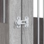 vidaXL Jaula para perros madera de ingeniería gris Sonoma 55x75x65 cm vidaXL Jaula para perros madera de ingeniería gris Sonoma 55x75x65 cm