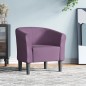 vidaXL Sillón de tela morado vidaXL Sillón de tela morado