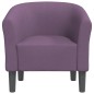 vidaXL Sillón de tela morado vidaXL Sillón de tela morado