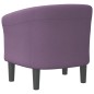 vidaXL Sillón de tela morado vidaXL Sillón de tela morado
